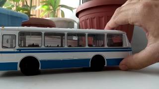 Обзор автобуса "ЛАЗ 695Н" от производителя 'советский автобус, в масштабе 1:43.
