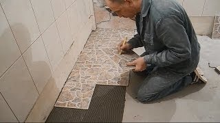 Укладка плитки по ГОССТАНДАРТУ  ч.14