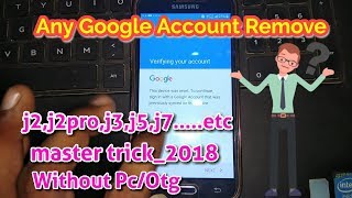 Samsung Galaxy J2 6 J210F Google Account Verification Google Lock Gmail Bypass FRP RESET