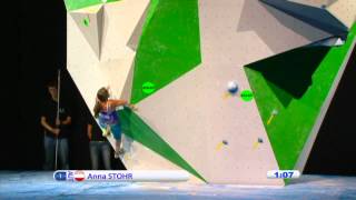 IFSC Climbing World Championships Paris 2012 - Replay Women's Bouldering & Paraclimbing Finals
