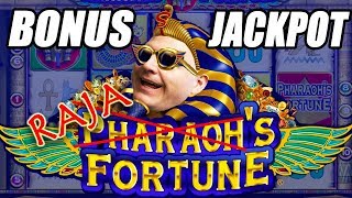 8 FREE GAMES ✦ BONUS ROUND JACKPOT! ➡ Pharaoh's Fortune Slot Machine | The Big Jackpot
