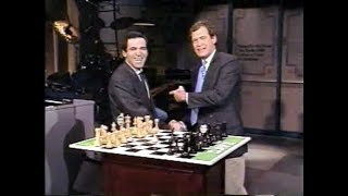 The Letterman v. Kasparov Chess Match on Letterman, Fall 1989