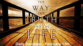 Daily Devotional for Men. February 13