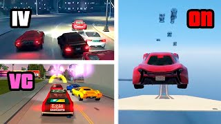 CAR RACES in GTA Games Over the YEARS (Evolution)