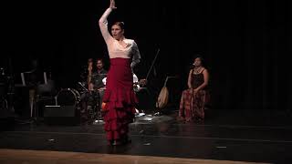 Flamenco dance and Indian - Cante - solea por buleria - Oliver Rajamani - flamenco india