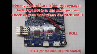 How to connect Gimbal tilt - manual Pitch Control on Naza-goodluckbuy-hobbygaga-goodbuylucky