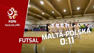 Futsal: Skrót meczu MALTA - POLSKA (0:11)