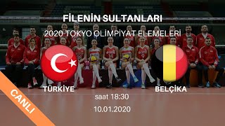 Türkiye - Belçika | 2020 Tokyo Olimpiyat Elemeleri