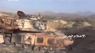 Йемен.  Август 2016.  ВС Йемена и хуситы уничтожили танки и бронемашины саудитов в районе аль Кхуба
