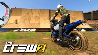 THE CREW 2 - RAMPEI COM A MOTO de RALLY!!!