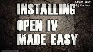 How to install Open IV for GTA 5 made easy! - OPENIV install tutorial