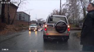 Видео ДТП. Дерево падает на машину! Новосибирск.