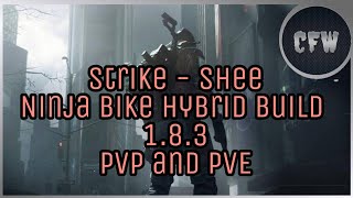 Strike - Shee Hybrid 1.8.3!!! Top Ninja bike Build for PVE and PVP / Striker / Banshee