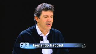 De Frente com Gabi - Fernando Haddad - Parte 3