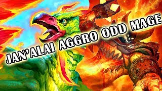 Rastakhan's Rumble Jan'Alai Secret ODD MAGE is INSANE!