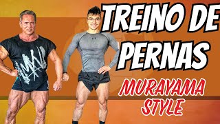 MELHOR TREINO DE PERNAS - Com o Hexa-Campeão Mundial de Fisiculturismo Nortom Murayama