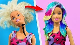 17 ASTUCES DE FOLIE POUR TA BARBIE / ASTUCES ET BRICOLAGES AVEC DE VIEUX JOUETS