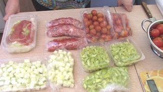 Заморозка овощей на зиму - 7 дач