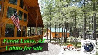 Forest Lakes AZ Cabins for sale 976 Elk Dr