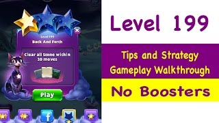 Bejeweled Stars Level 199 Tips and Strategy Gameplay Walkthrough No Boosters