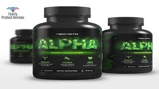 Testosterone Booster for Men - Alpha by Neovicta - Increase Stamina Strength & Endurance - Muscle B