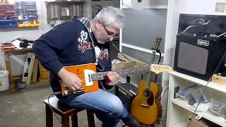 Cristh Rod Guitars, Cigar Box, con Paco Marin.