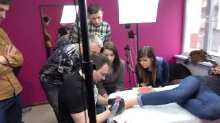 Первый мастер класс! Перекрытие татуировки