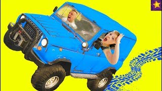 Разбили УАЗ ХАНТЕР на БЕЗДОРОЖЬЕ!!! ИГОРЮША едет на ВНЕДОРОЖНИКЕ? Видео про машинки