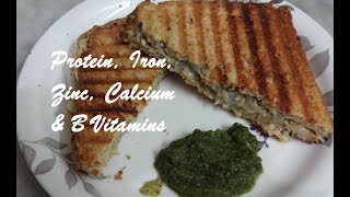 Chickpeas Paneer Sandwich | Chana Sandwich| Healthy Breakfast | Paneer Sandwich | Sandwich ideas