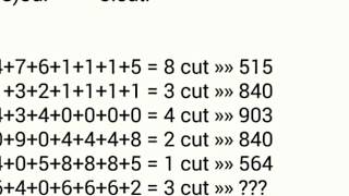 100000% nonmiss cut digits && cut total. Thailand lottery