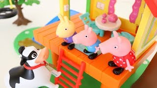 Pig George da Familia Peppa Pig e PAW Patrol a PATRULHA CANINA em ação!!! Em Portugues
