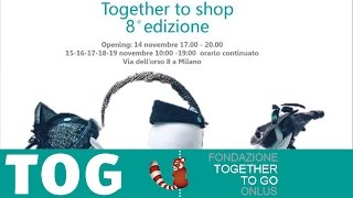 Fondazione TOG | Together To Shop 2016 | annuncio Radio Italia