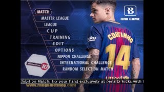 Winning Eleven 2018 PS2 Coutinho Barcelona