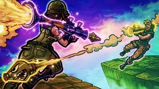 TOWER vs. TOWER (Fortnite Battle Royale) | rhinoCRUNCH