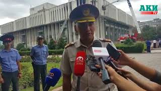 Пожар в филармонии. Комментарий МЧС