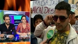 Rey Nieves discutió con Gigi Mitre en vivo