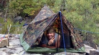 Canyon Camping on Boulders at Mark Twain National Forest