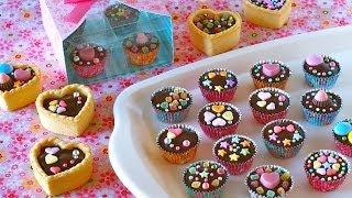 How to Make Chocolate Cups (for Valentine's Day Recipe) | OCHIKERON | Create Eat Happy :)