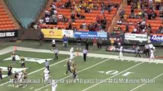 #1 Punahou vs. #2 Mililani (HHSAA final) 11/21/14