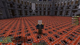 Getting in the hypixel bow spleef arena pre-game.