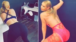 Iggy Azalea grabs her breast as she goes TOPLESS for saucy Instagram snaps
