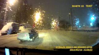 Вологда В 257 ХЕ 35 выезд на встречку
