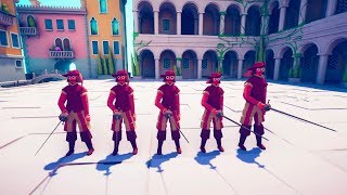 TABS - 5 Fencer vs All Units (Same price)! - Totally Accurate Battle Simulator