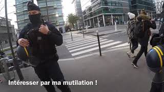 ??? Contrôle de police manifestation du 11 janvier 2020 Gilets jaunes