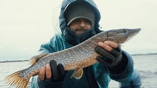 Рыбалка в Беларуси. Ловля щуки поздней осенью или Щукари 2. Джиг. Троллинг. \ Fishing for pike.