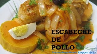 RECETA: ESCABECHE DE POLLO (DELICIOSO!!)