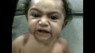 Прикол, злой ребенок))angry baby