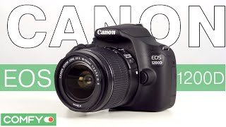 Canon EOS 1200D - зеркальная фотокамера начального уровня - Видеодемонстрация Фотокамеры от Comfy.ua
