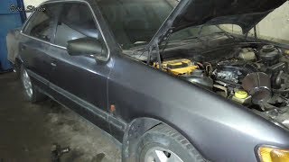 Замена передней стойки Ford Scorpio