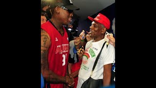 Dennis Rodman Father Clip and Out and About In Manila
